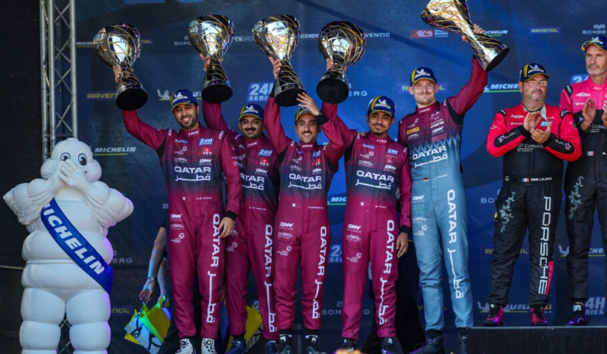 Team Qatar wins second place in the 24H European Series